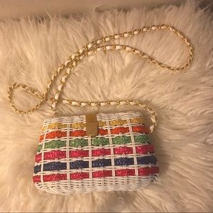 ✨colorful Wicker Purse✨